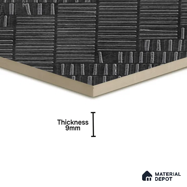 Highlighter Tiles  Tile TL 07255 Roxy 7601 Granula 1 ft x 1 ft Ceramic Matte Finish - 9 mm  | 2 mm Spacer is Mandatory (Sample)